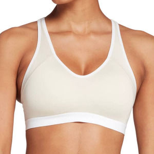DSG Women's High Support Tan Racerback Athletic Sports Bra Size Large